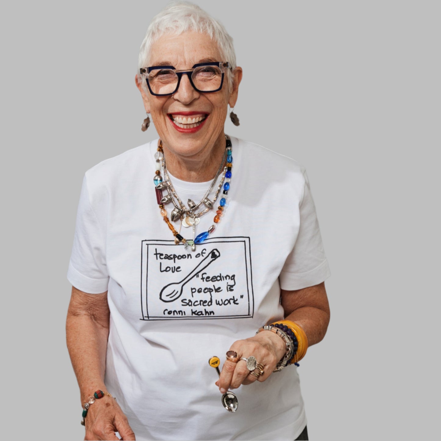 Love Pack. OzHarvest x Citizen Wolf T-Shirt + Teaspoon Bundle.