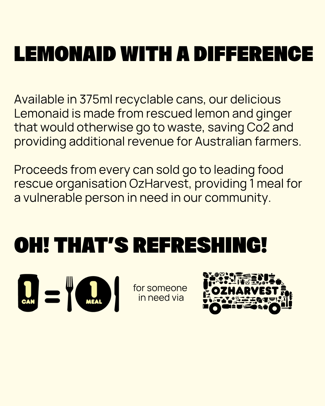 Oh! Life-Changing LemonAid 375mL
