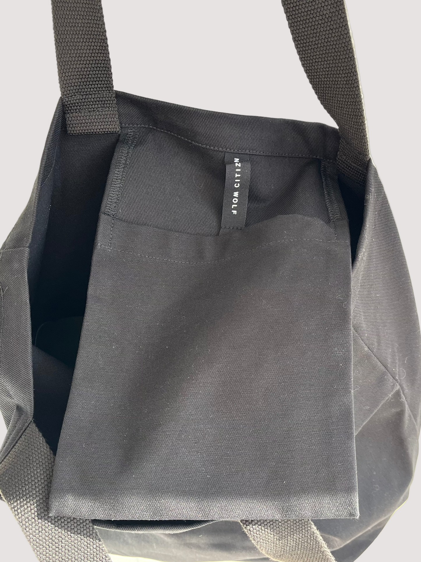 Tote with wallet pocket