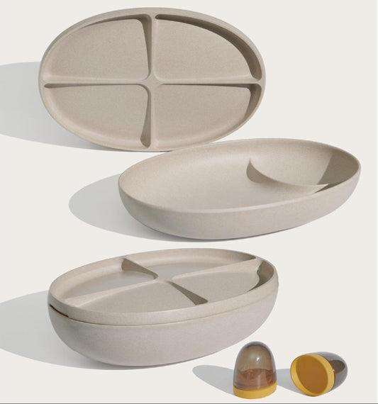 Bolo Food Containers (Made from Natural Rice Husk)