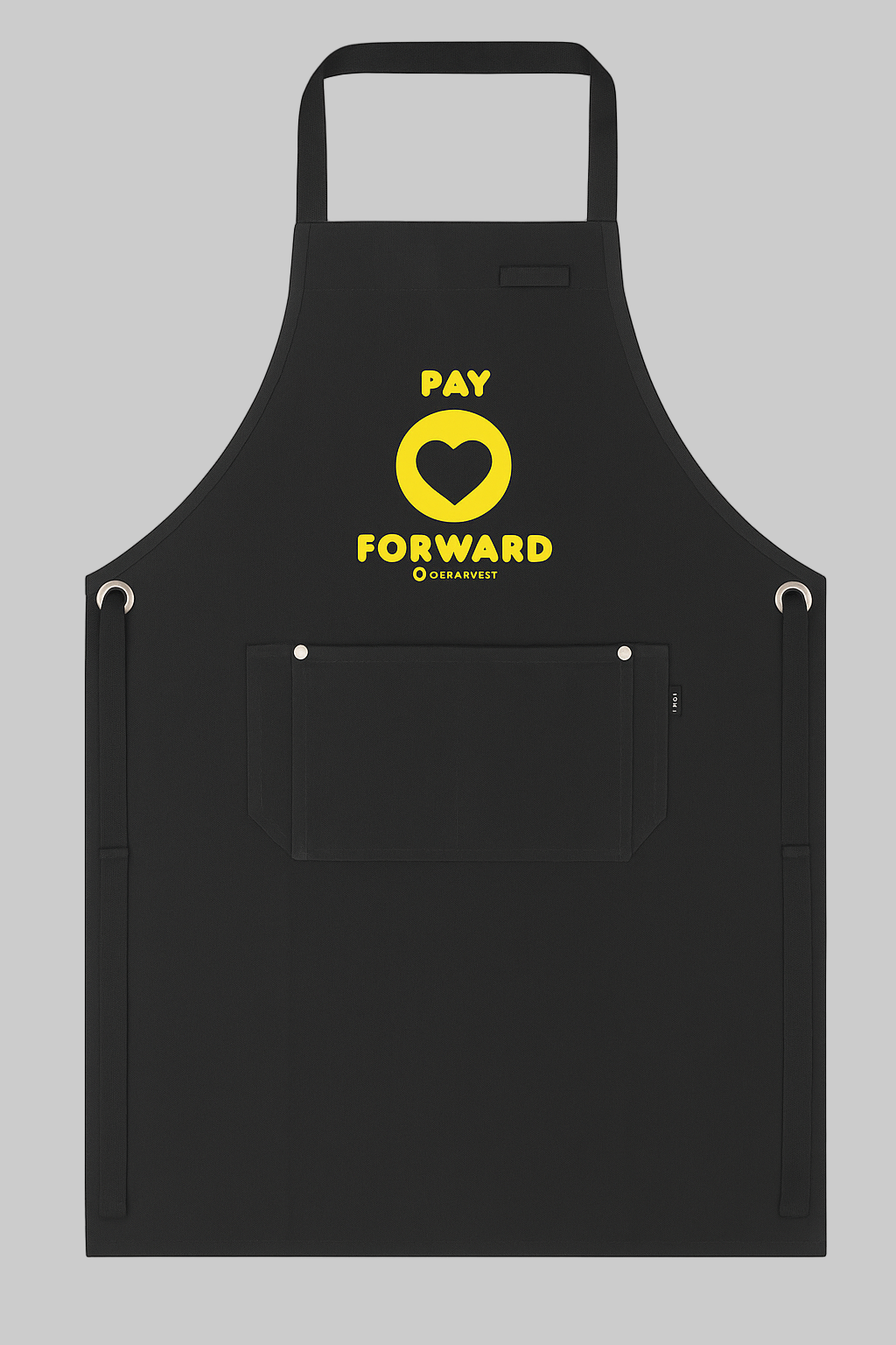 Pay Love Forward Black Apron