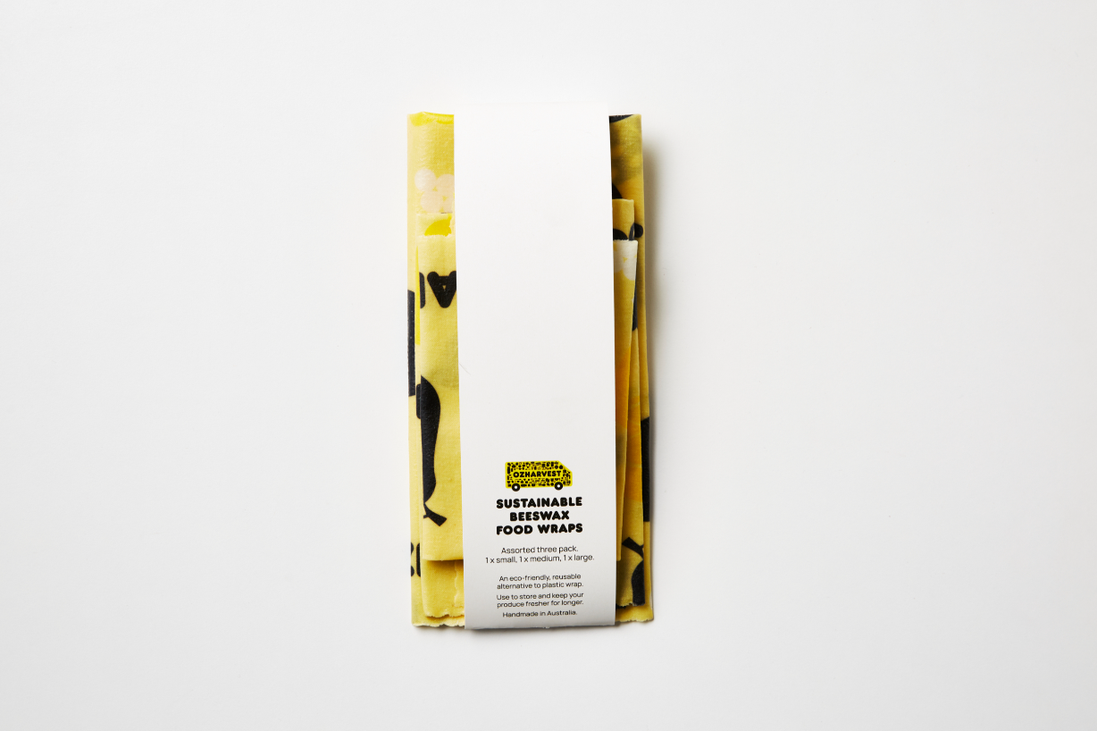 OzHarvest Beeswax Wraps