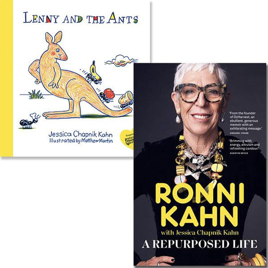 A Repurposed Life & Lenny and the Ants book bundle